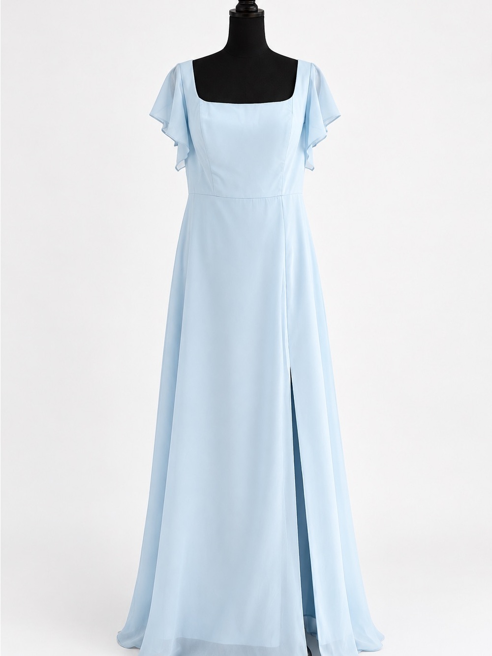 Azazie Bondi Sky Blue A18 Chiffon Bridesmaid Dress